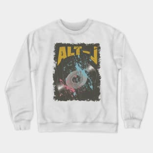 Alt-J Vintage Vynil Crewneck Sweatshirt